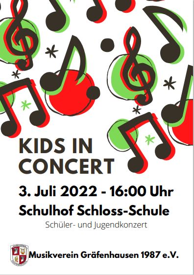 Einladung zu „Kids in Concert“