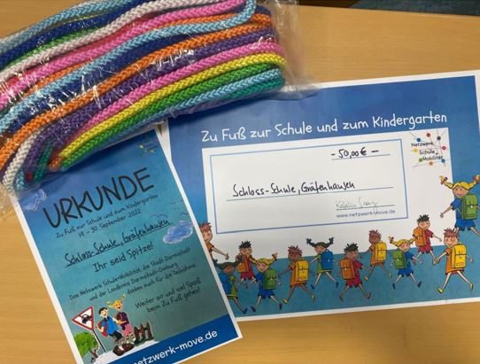 Prämierungsveranstaltung „Zu Fuß zur  Schule“