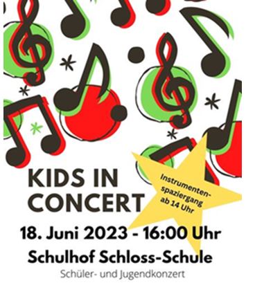 Instrumenten-Spaziergang und Schulhofkonzert in Gräfenhausen